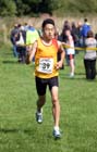 Markhim Lonsdale (Crook) winning the under-15 boys.